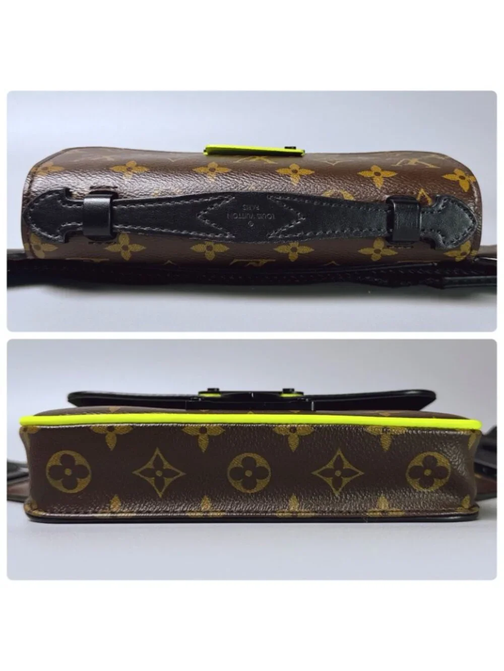 Louis Vuitton Monogram Macassar S Lock Sling